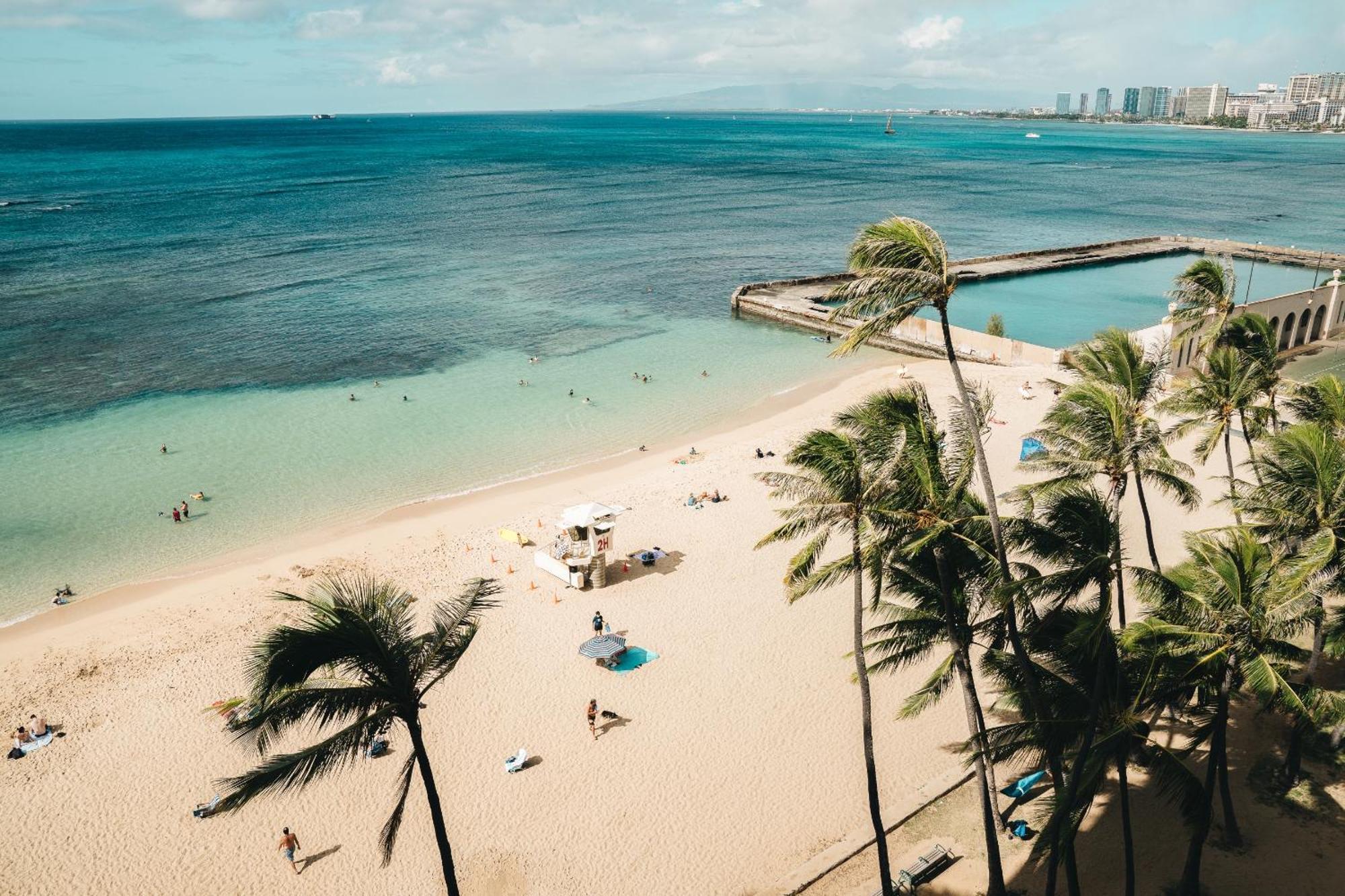 Kaimana Beach Hotel Honolulu Extérieur photo